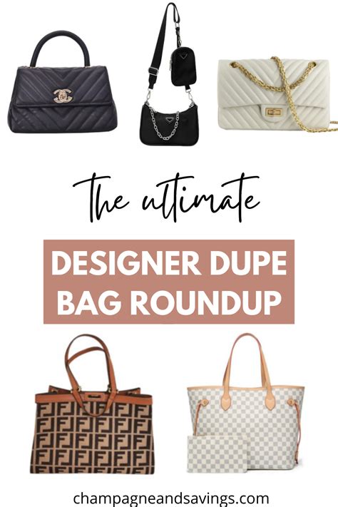 good designer bag dupes|designer knockoff tote bags.